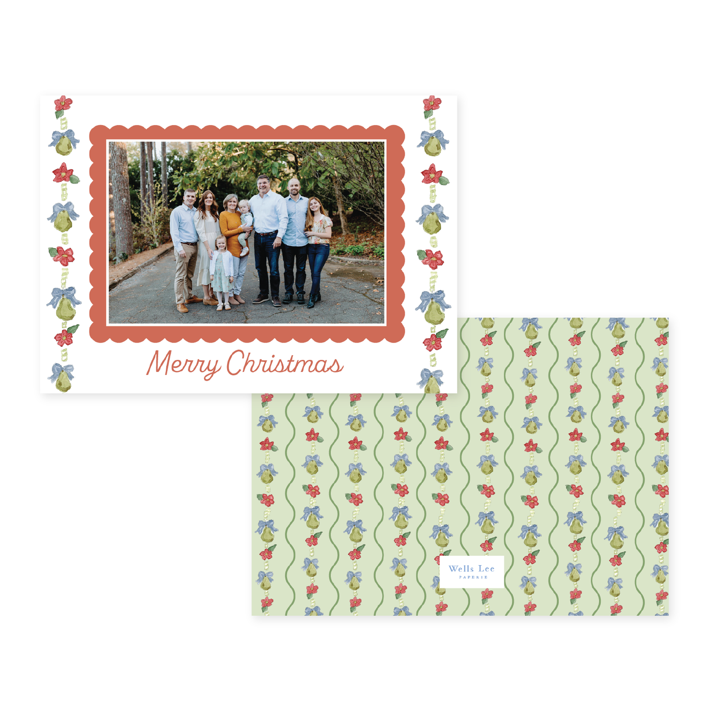 Large Pear Card Horizontal