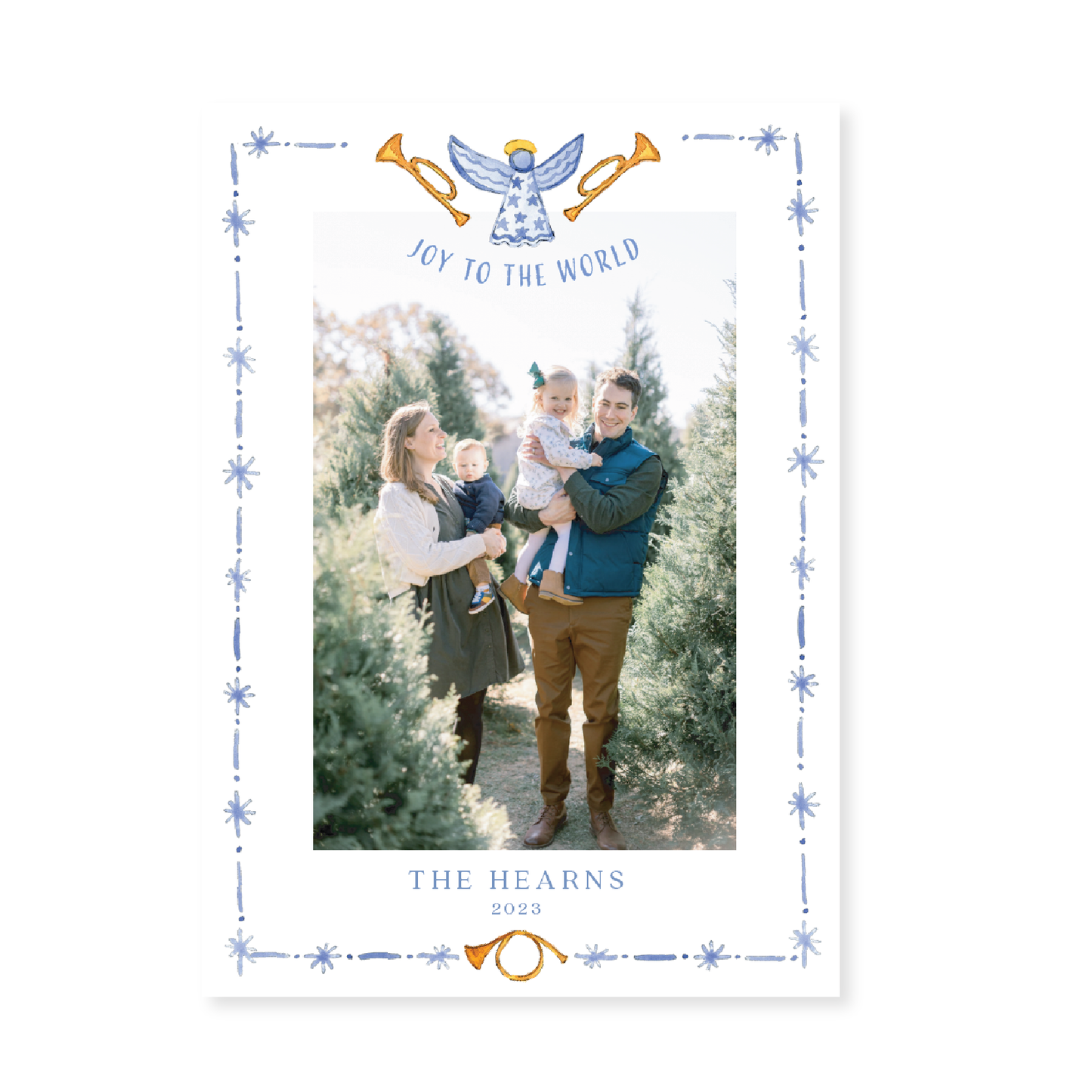 Blue Crest Card